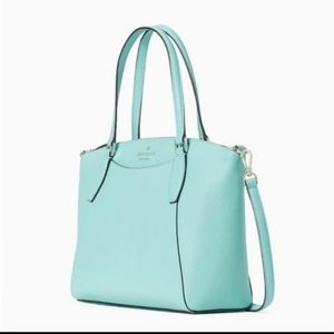 NWT Kate Spade Monica Bloom Blue Satchel
